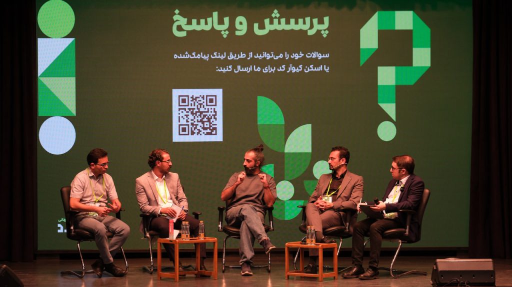 سجاد ابوالحسنی (مدیرعامل موسسه افرا)، حامد قنادپور (عضو هیئتعلمی دانشگاه تهران و مدیرعامل تارا)، مصطفی شعبانپور (مدیر مسئولیت اجتماعی دیجیکالا)، معین کامرانی (مدیرعامل موسسه ارفک) و ناصر نوربخش (مدیرعامل بنیاد توسعه فرهنگی سپهر)